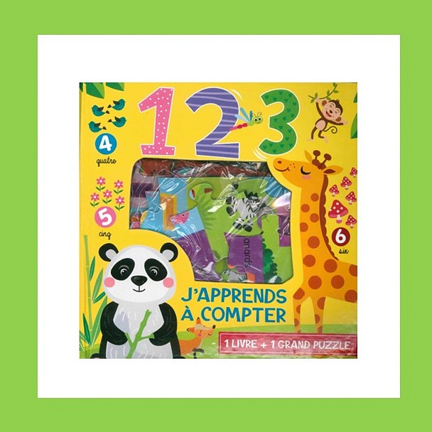 Livre Puzzle Les animaux, JEUNESSE, PUZZLE - Maxilivres